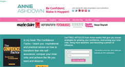 Desktop Screenshot of annieashdown.com